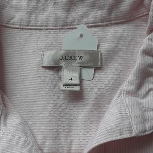 Pink and white long sleeved shirt